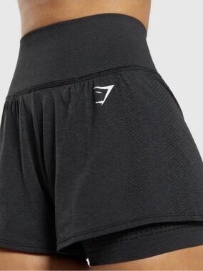 Gymshark Women’s Vital 2 in 1 High-Rise Athletic Shorts Size Medium NWOT